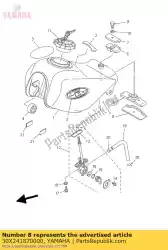 Aqui você pode pedir o lavadora especial em Yamaha , com o número da peça 30X241870000: