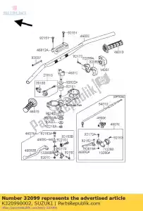 suzuki K320990002 obudowa, przepustnica, l - Dół