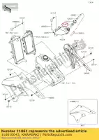 110610043, Kawasaki, joint ksv700-a1 kawasaki  kfx klx 450 700 2004 2005 2006 2007 2008 2009 2010 2011 2012 2013 2014 2015 2016 2017 2018 2019 2020 2021, Nouveau