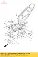 901111001800, Yamaha, tornillo yamaha yzf r 600 6, Nuevo