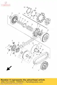 yamaha 34B176110000 ko?o pasowe, pierwotne sta?e - Dół