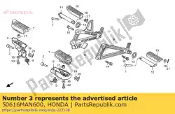 Tutaj możesz zamówić krok komp., r. Od Honda , z numerem części 50616MAN600: