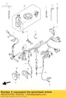 3662031F50, Suzuki, faisceau, câblage suzuki gsf bandit s su  u sz gsf600ns gsf1200ns gsf1200nsz gsf600nsz gsf1200nszsz 1200 600 , Nouveau