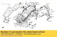 50326KVZ630, Honda, couvercle, batterie honda nss 250 2008 2009 2010 2011, Nouveau