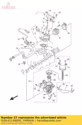 Qui puoi ordinare vite da Yamaha , con numero parte 5LB142160000: