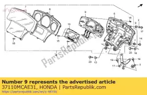 Honda 37110MCAE31 medidor de peine - Lado inferior