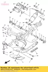 Ici, vous pouvez commander le amortisseur assy auprès de Yamaha , avec le numéro de pièce 4BH233500193: