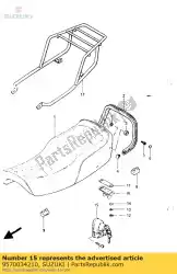 Ici, vous pouvez commander le verrouiller assy, ?? Helme auprès de Suzuki , avec le numéro de pièce 9570034210: