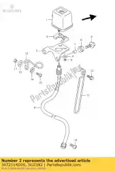 Ici, vous pouvez commander le support auprès de Suzuki , avec le numéro de pièce 3472514D00: