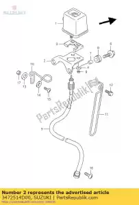 suzuki 3472514D00 support - La partie au fond