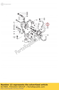 aprilia 827884 o-ring - Onderkant