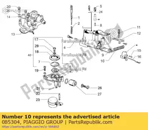 Piaggio Group 085304 primavera - Lado inferior