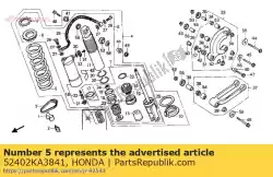 Here you can order the spring,rr. Cushion from Honda, with part number 52402KA3841: