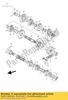 2423140F00, Suzuki, marcia, 3a e 4a suzuki gsx r1000 1000 , Nuovo