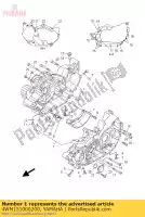 4WM151000200, Yamaha, zespó? skrzyni korbowej yamaha xv 1600 1999 2000 2001 2002, Nowy