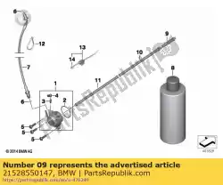 Ici, vous pouvez commander le adaptateur de poussée - 57,5mm auprès de BMW , avec le numéro de pièce 21528550147: