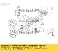 CM017402, Piaggio Group, rondelle elastique ape vin: zapc80000, motor: c000m zapc80000 50 1998 1999 2000 2001 2002 2003 2004 2005 2006 2007 2008 2009 2010 2011 2012 2013 2014 2015 2016 2017 2018 2019 2020 2021 2022, Nouveau