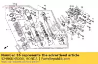 52486KN5000, Honda, collarín, amortiguador honda rvf xr 250 400 600 750 1986 1987 1988 1989 1990 1991 1992 1993 1994 1995 1996 1997 1998, Nuevo