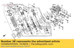 honda 52486KN5000 colletto, serranda - Il fondo