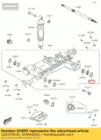 92055Y030, Kawasaki, ring-o, 58.4x3 kvf300ccf kawasaki  brute force kvf 300 2012 2013 2015 2016 2017 2018 2020 2021, Nouveau