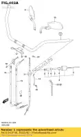 5611141F30, Suzuki, manillar suzuki vl intruder c800c cue c800 ue black edition c800b volusia  vl800 vl800ct vl800t 800 , Nuevo