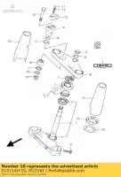 5131141F20, Suzuki, cabeça, direção suzuki vl volusia  z vl800 vl800z 800 , Novo