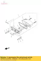 3D9H47210000, Yamaha, obiektyw achterlicht yamaha ybr 125 2005 2006, Nowy