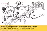 30700KR3600, Honda, cuffia, soppressore del rumore honda ca cb 125 250 1992 1994 1995 1996 1997 1998 1999, Nuovo