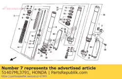 Tutaj możesz zamówić brak opisu w tej chwili od Honda , z numerem części 51407ML3791:
