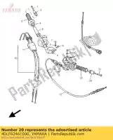 4DLF62461000, Yamaha, final, agarre yamaha szr 660, Nuevo