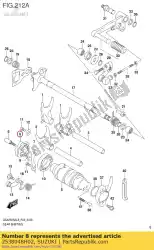 Ici, vous pouvez commander le plaque, changement de vitesse auprès de Suzuki , avec le numéro de pièce 2538048H02: