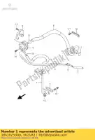 1841025D00, Suzuki, composition de tuyau, 2e a suzuki gz 250 2003 2004 2005 2006 2007, Nouveau