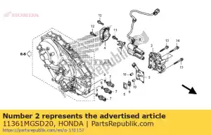 honda 11361MGSD20 korpus, elektromagnes liniowy - Dół