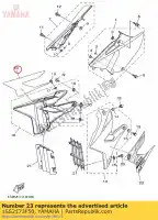 1SS2173F50, Yamaha, Grafisch 2 yamaha yz125h yz250h yz250 yz250x cross country 125 250 , Nieuw