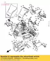 1TX284250000, Yamaha, amortyzator 3 yamaha fj 1200, Nowy