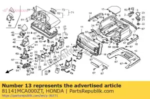 honda 81141MCA000ZT no description available at the moment - Bottom side