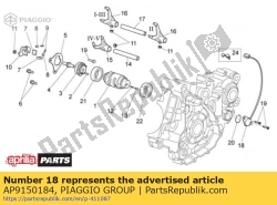 Aprilia AP9150184, Sensor de caja de cambios, OEM: Aprilia AP9150184