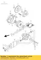 1640026F00, Suzuki, bomba, óleo do motor suzuki vl 125 250 2000 2001 2002 2003 2004 2005 2006 2007, Novo