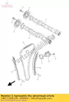 14B121800100, Yamaha, camshaft assy 2 yamaha yzf r 1000 2009 2010 2011 2012 2013 2014, New