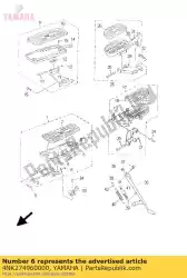 Tutaj możesz zamówić kret 1 od Yamaha , z numerem części 4NK274960000: