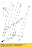 5110448E10, Suzuki, amortyzator fr. widelec suzuki vz 800 1997 1998 1999 2000 2001 2002 2003, Nowy