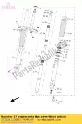 Qui puoi ordinare bullone, cappuccio da Yamaha , con numero parte 3TJ231110000: