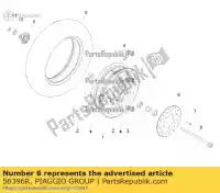 56396R, Piaggio Group, tarcza hamulcowa derbi gilera piaggio gp lbmc25c lbmc25e0, lbmc25e1 lbmca2100 lbmca220 lbmcd2100 lbmcd2200 liberty nrg nrg mc nrg power dd h rp8m25310, rp8m25300, rp8m25411 runner stalker zapc45100 zapc46100, zapc46300, zapc4610001 zapca7100 zip 0 50 100 125 1996 1998 199, Nowy