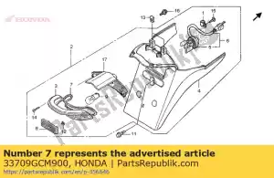 honda 33709GCM900 embalaje, lente - Lado inferior