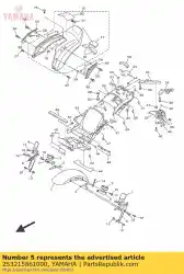 Here you can order the bracket from Yamaha, with part number 2S3215861000: