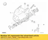 46632313945, BMW, vite senza testa - m5x24 bmw  1100 1995 1996 1997 1998 1999 2000 2001, Nuovo