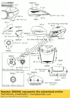 560540404, Kawasaki, segno, tronco posteriore kawasaki vn voyager custom k classic e d b c f tourer a abs vulcan lt g vn1700 1700 , Nuovo