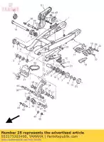 933173203400, Yamaha, Roulement, cylindrique (23x) yamaha it rd tt ty 200 250 500 600 1985 1986 1989 1993 1994 1995 1996 1997 1998, Nouveau