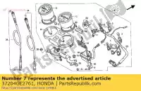 37204GE2761, Honda, almofada, velocímetro honda nsr  s f nsr50s 50 , Novo