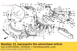 Aquí puede pedir caucho, r. Nivel de ajuste de Honda , con el número de pieza 64153MCA000: